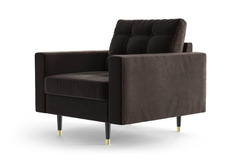 Fauteuil Aldo velvet