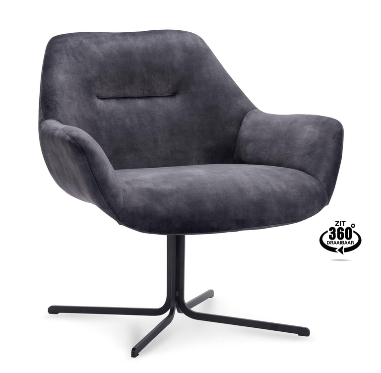 Fauteuil Argos velvet