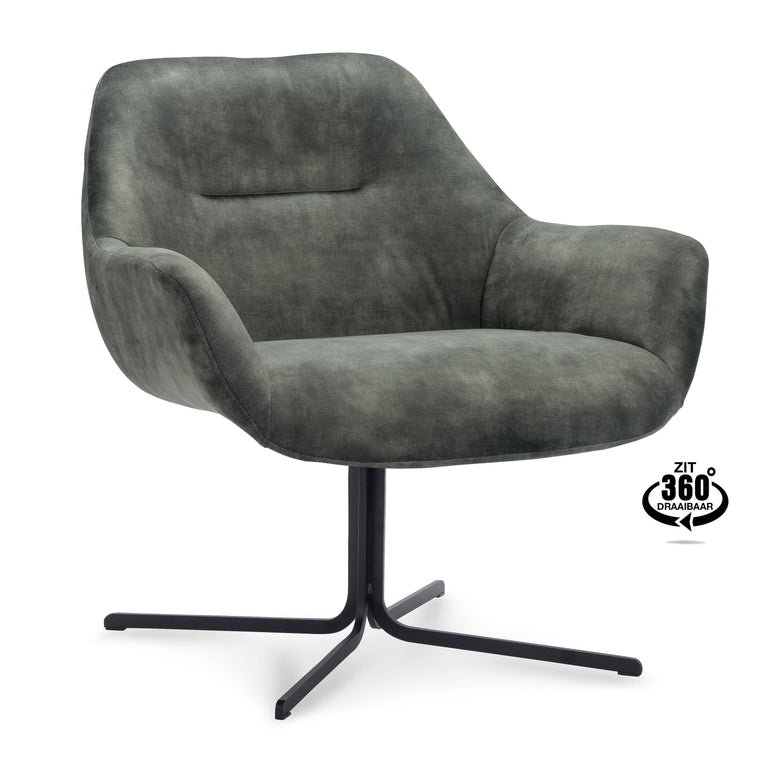 Fauteuil Argos velvet