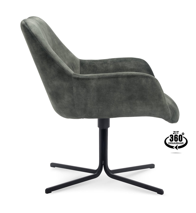 Fauteuil Argos velvet