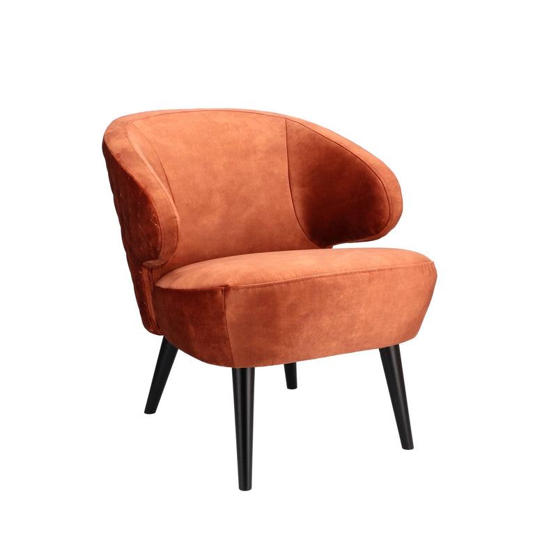 Fauteuil Melvin velvet