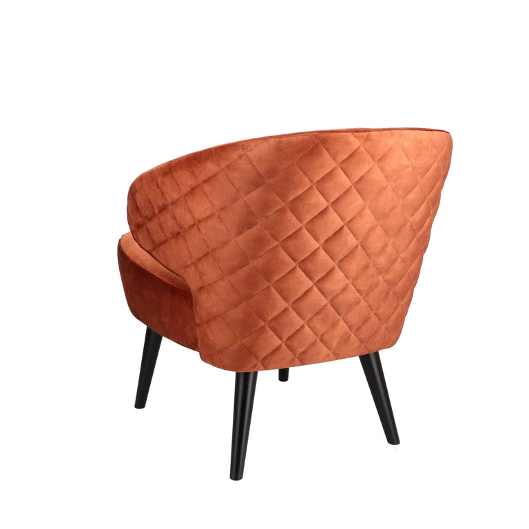 Fauteuil Melvin velvet