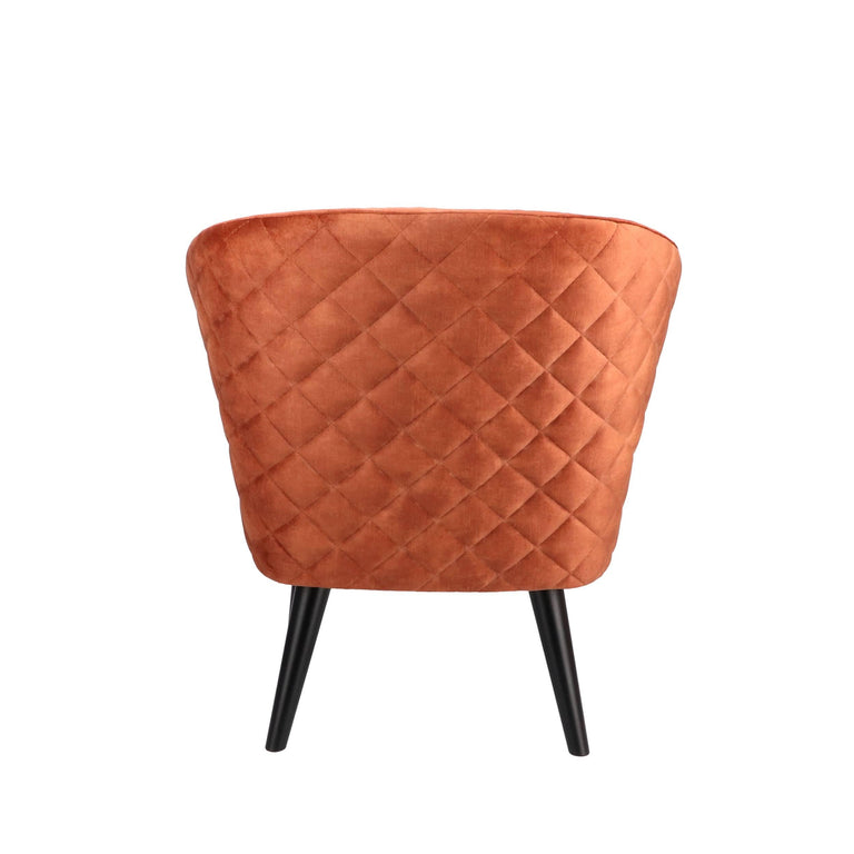 Fauteuil Melvin velvet