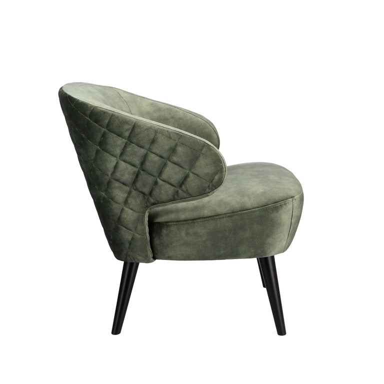 Fauteuil Melvin velvet