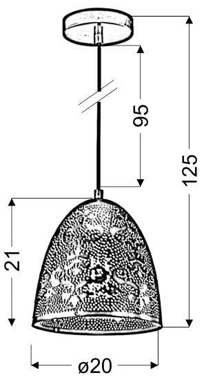 Hanglamp Fauve