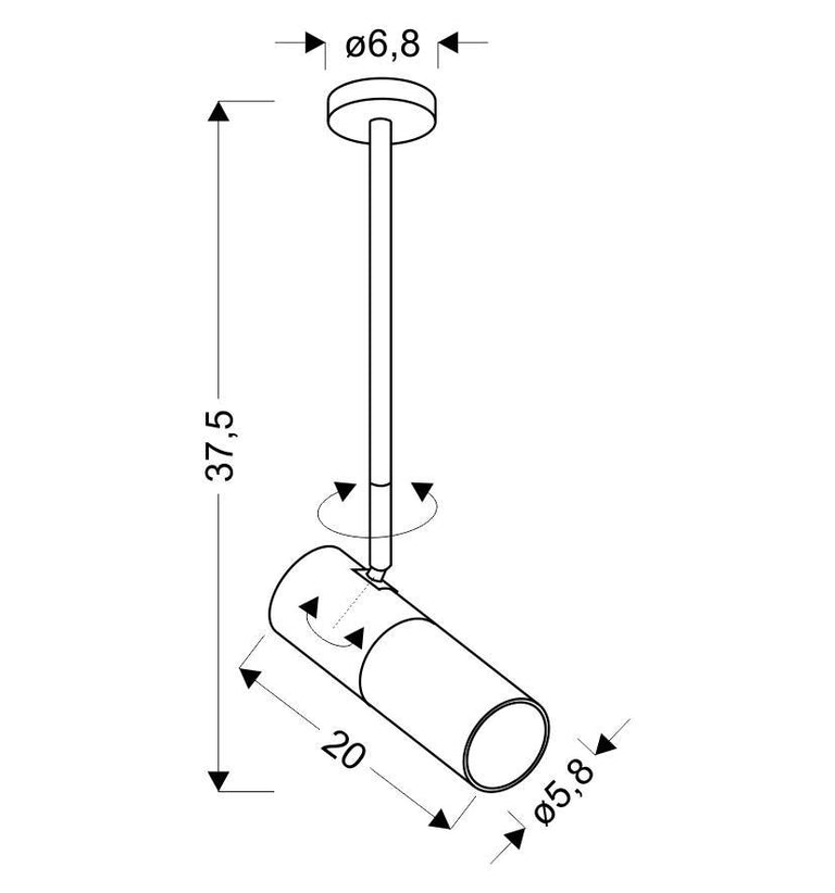 Hanglamp Ismay