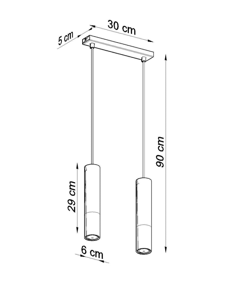 Hanglamp Cranius 2-lichts