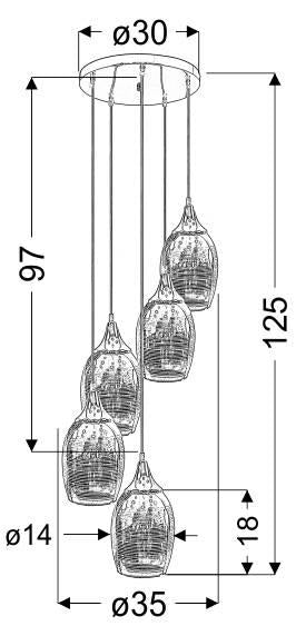 Hanglamp Sofiane