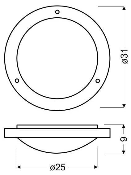 Plafondlamp Ela