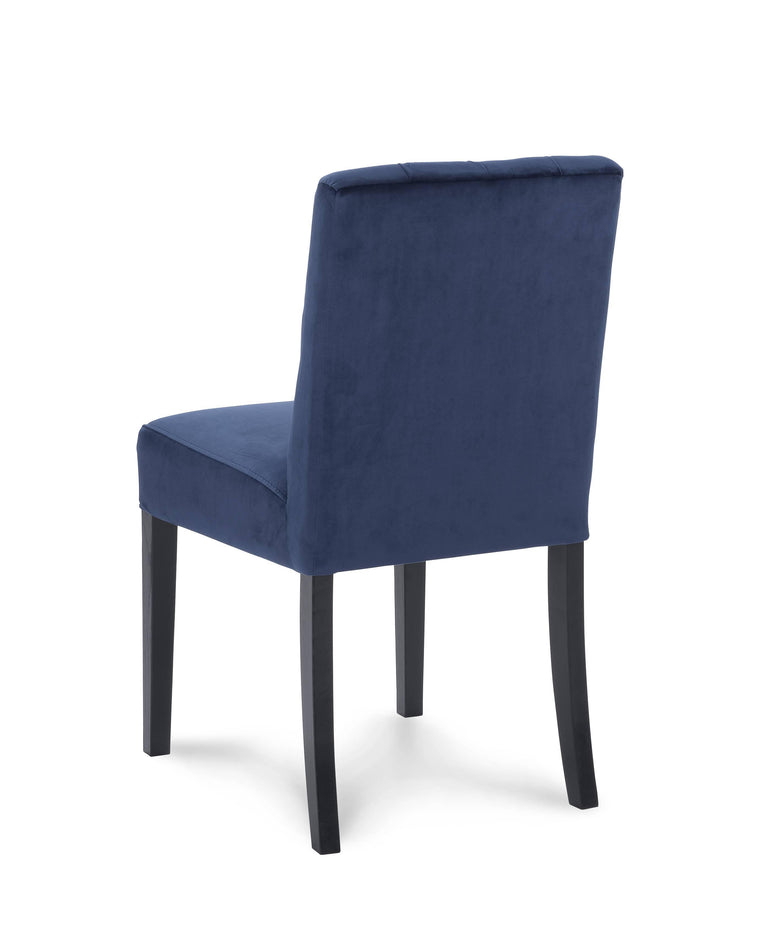 Set van 2 eetkamerstoelen Calan velvet