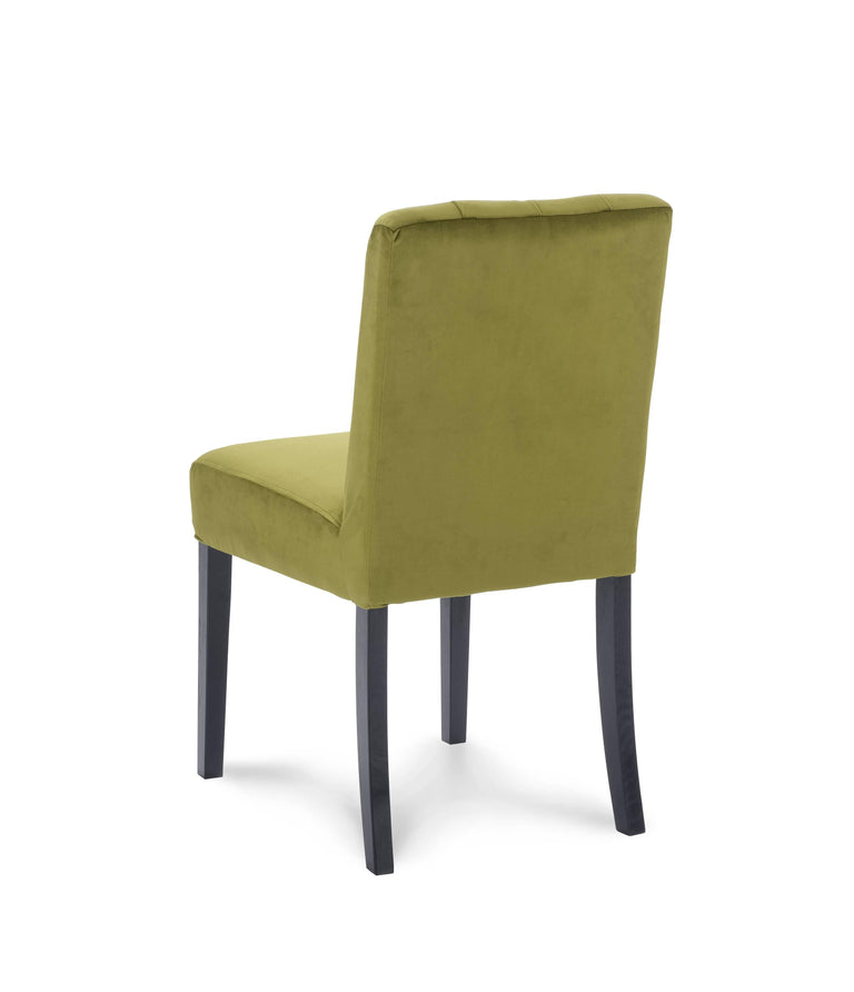 Set van 2 eetkamerstoelen Calan velvet