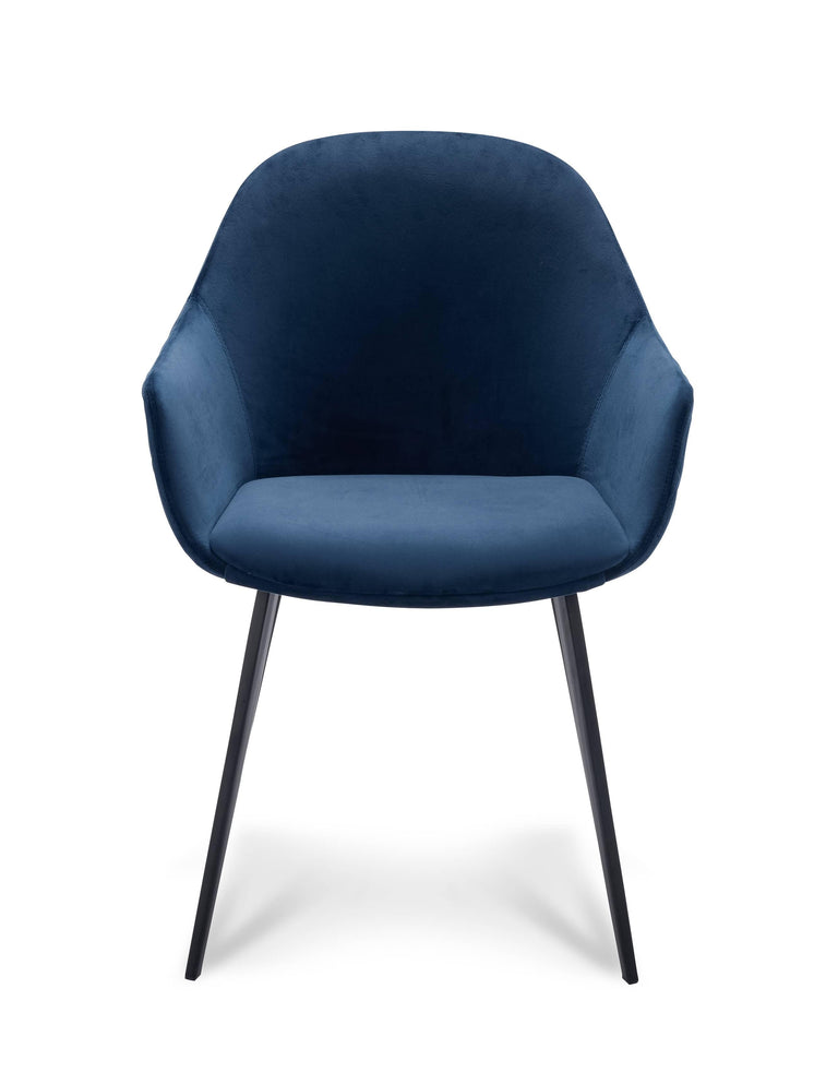 Set van 2 eetkamerstoelen Callio velvet