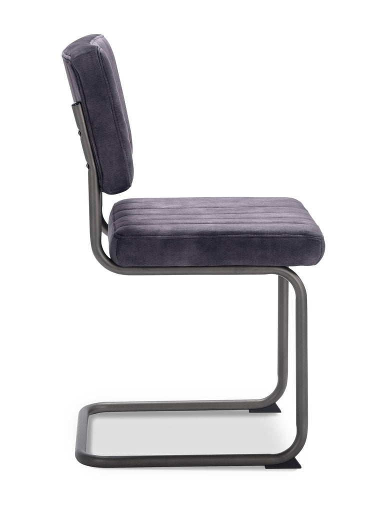 Set van 2 eetkamerstoelen Curin velvet