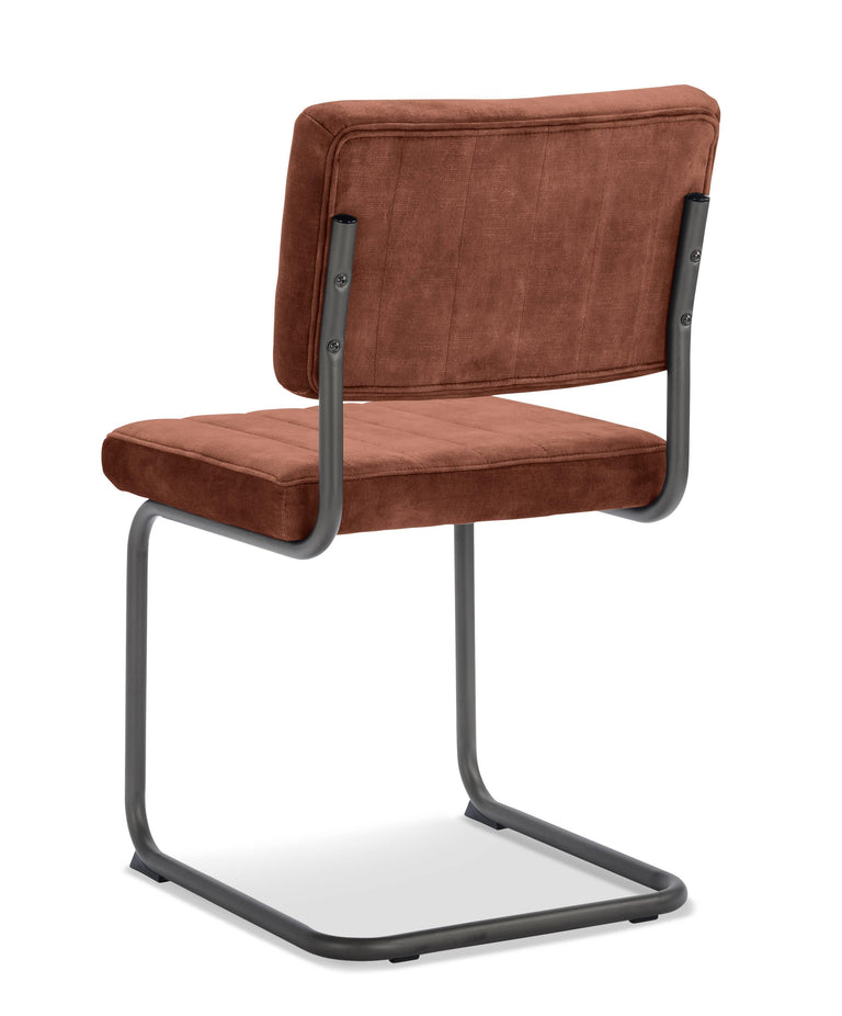 Set van 2 eetkamerstoelen Curin velvet