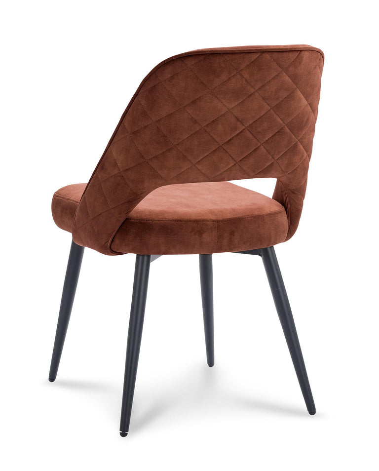 Set van 2 eetkamerstoelen Gusta velvet