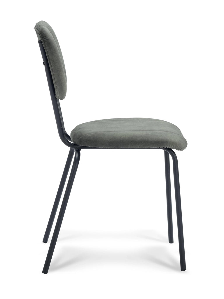 Set van 2 eetkamerstoelen Marsoni velvet