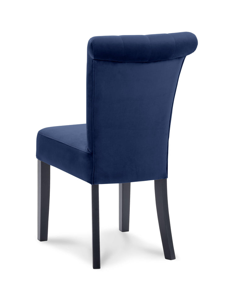 Set van 2 eetkamerstoelen River velvet