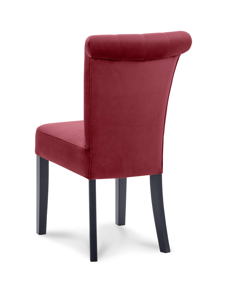 Set van 2 eetkamerstoelen River velvet