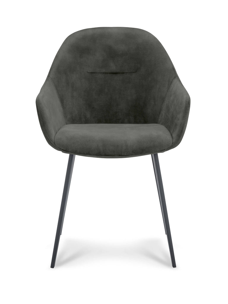 Set van 2 eetkamerstoelen Swift velvet