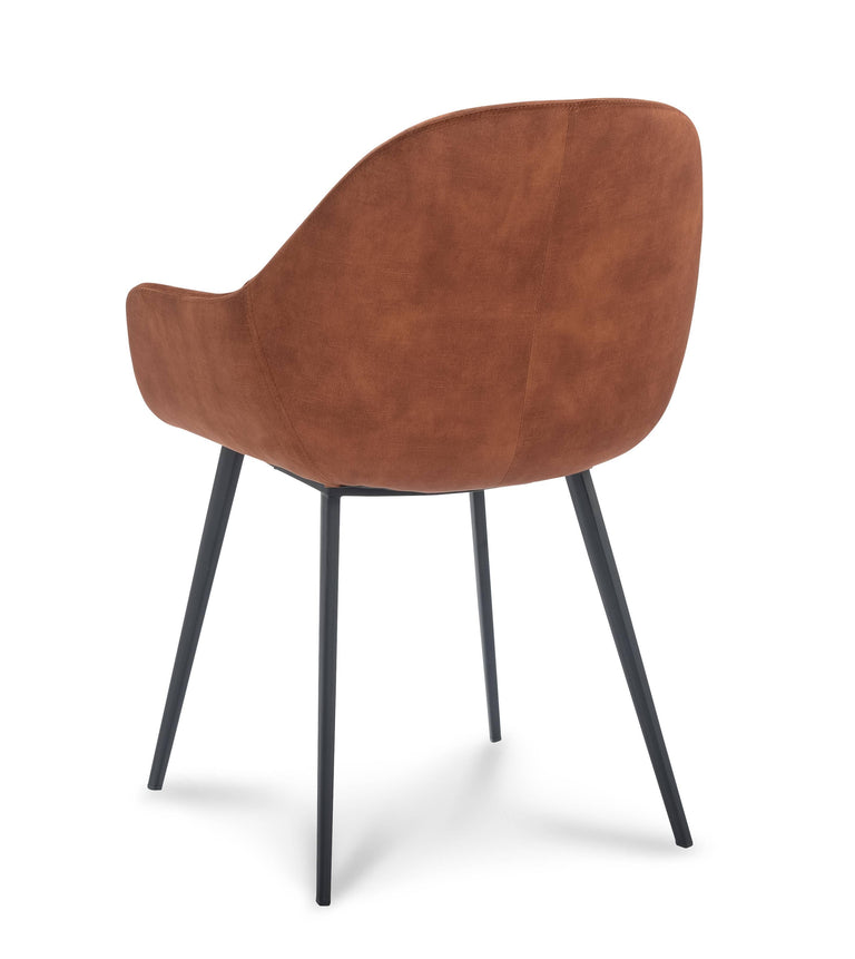 Set van 2 eetkamerstoelen Swift velvet