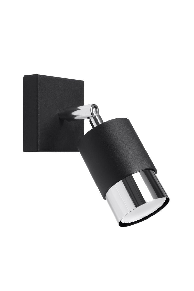 Spotlamp Nero silver