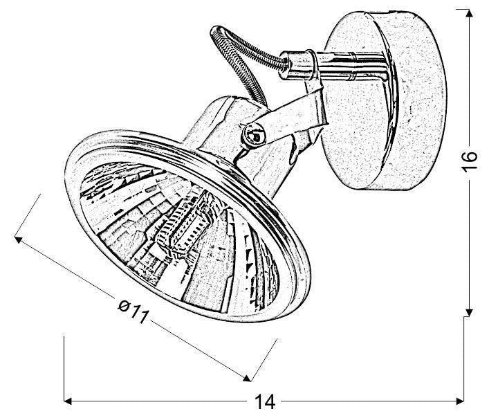 Wandlamp Febe