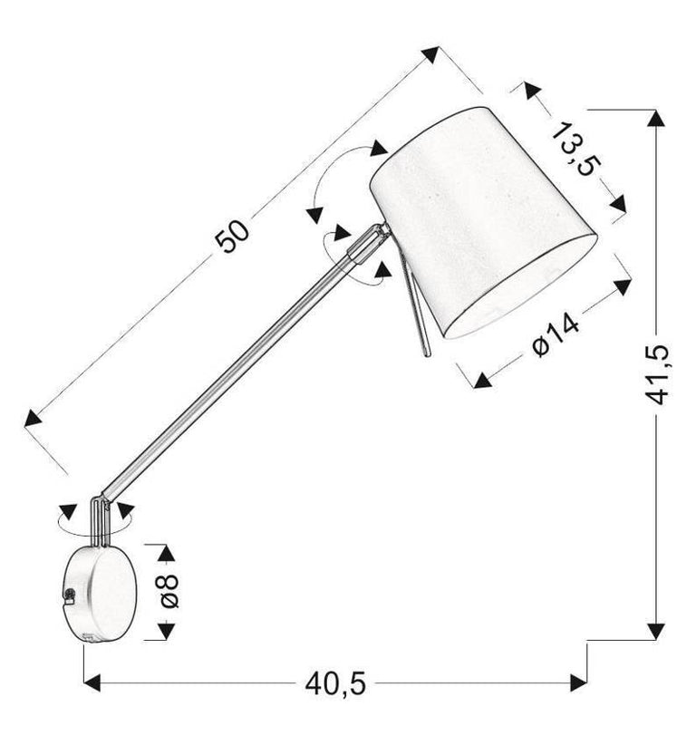 Wandlamp Lény