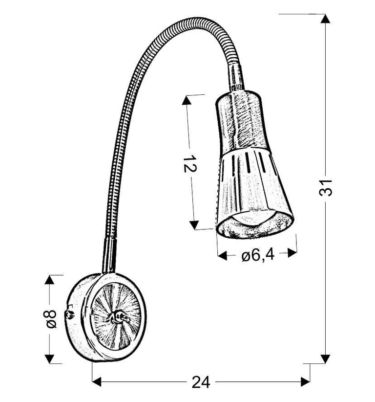 Wandlamp Lisanne