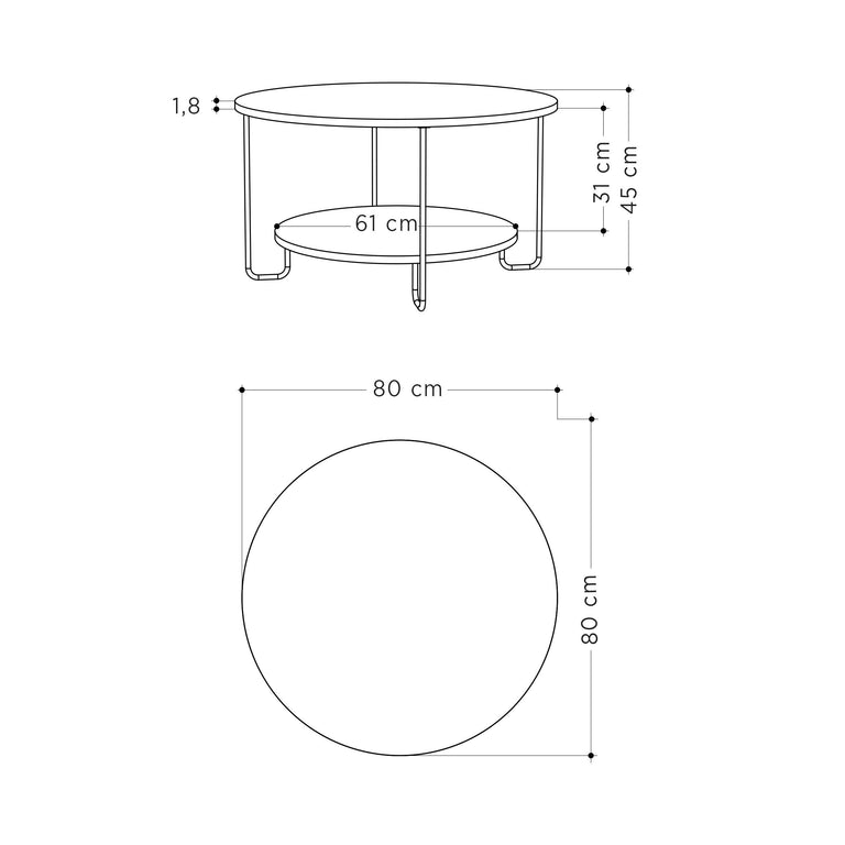 Salontafel Bowie