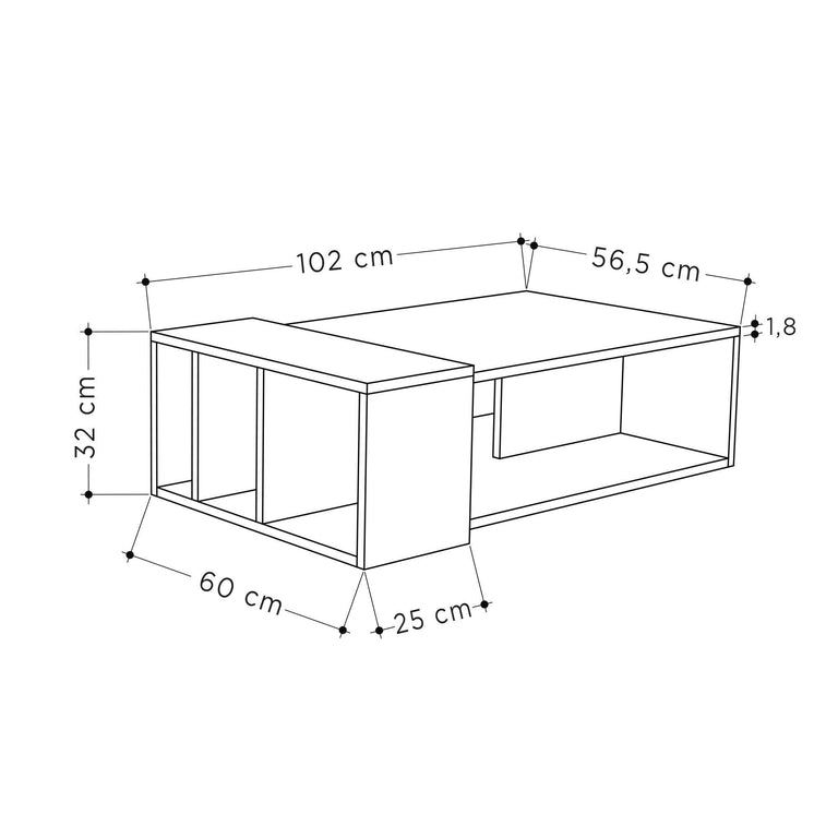 Salontafel Ise