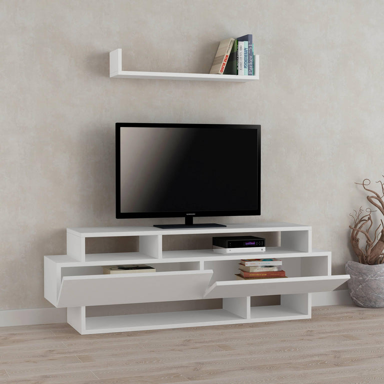 TV-meubel met wandplank Nadia