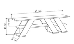 TV-meubel Mirte