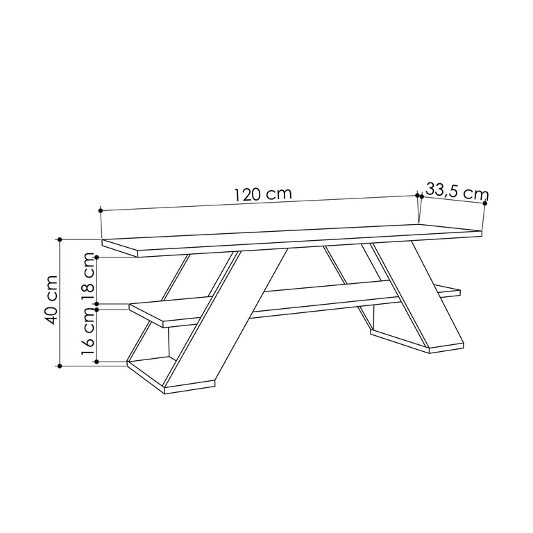 TV-meubel Thirza