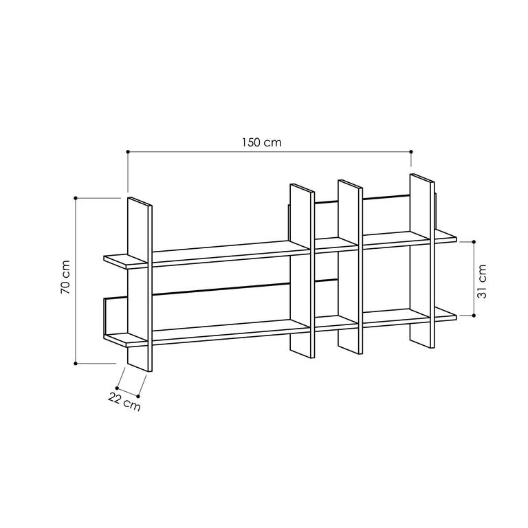 Wandplank Abriana