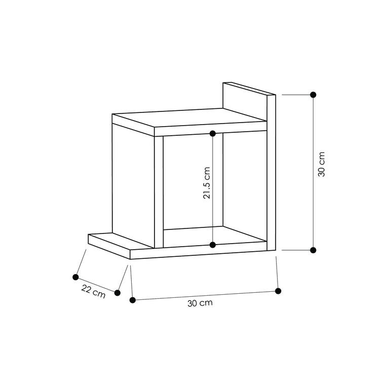 Wandplank Aileene