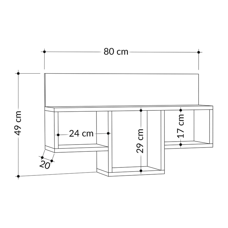 Wandplank Aletta