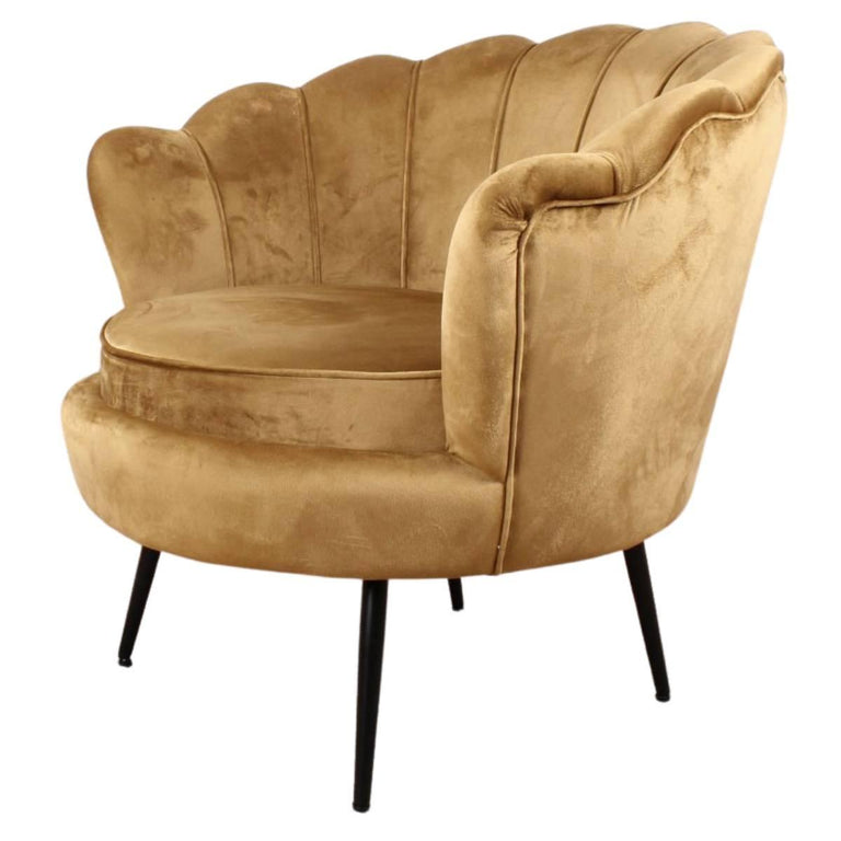 Fauteuil Feliz velvet