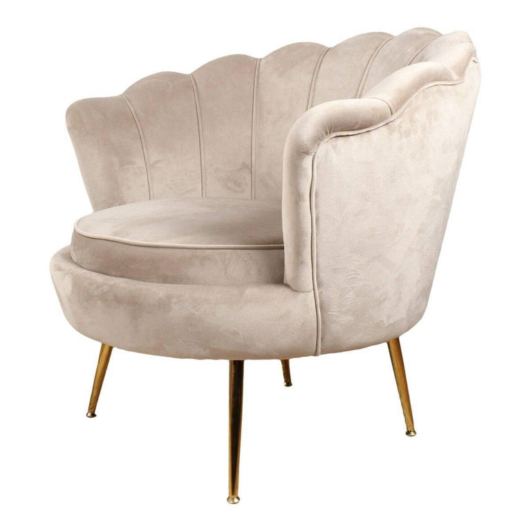 Fauteuil Feliz velvet