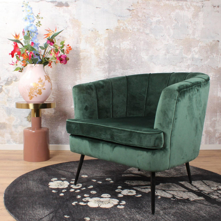 Fauteuil Norah velvet