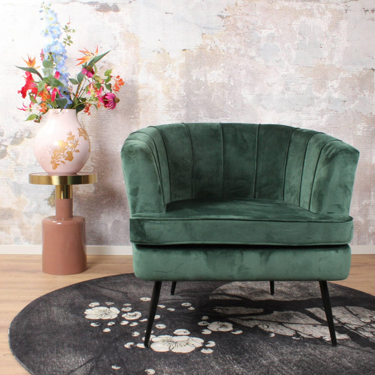 Fauteuil Norah velvet