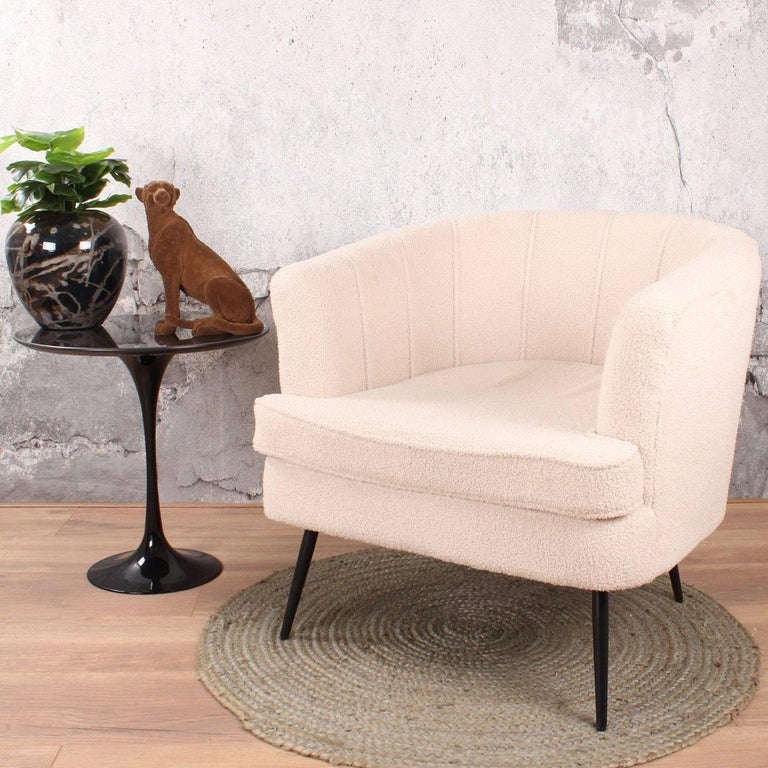 Fauteuil Norah teddy