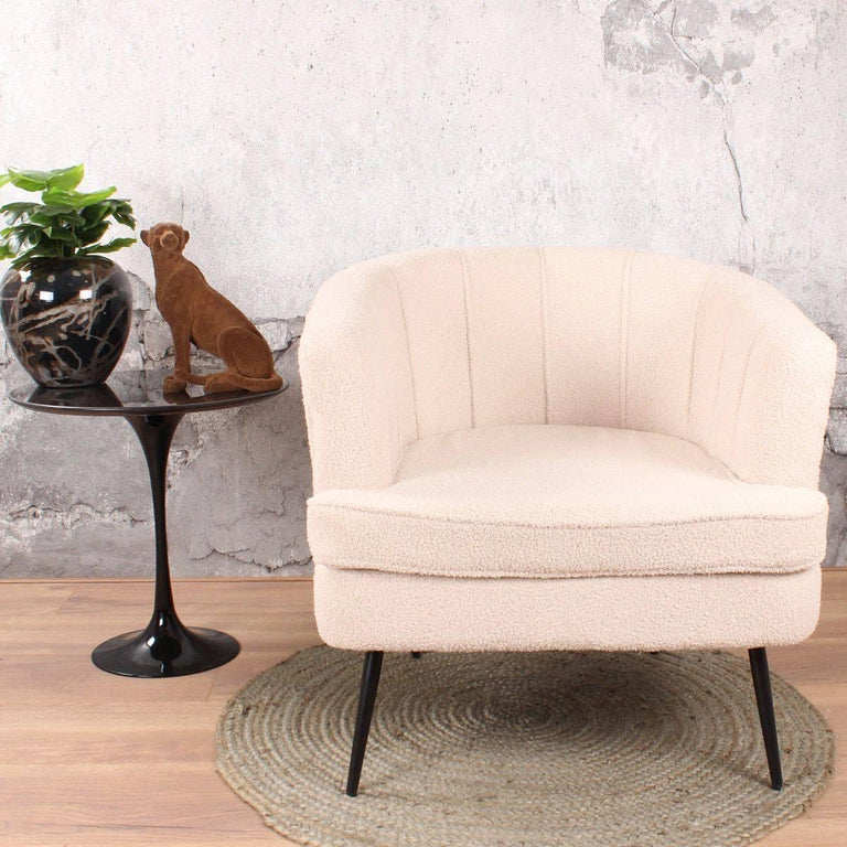 Fauteuil Norah teddy