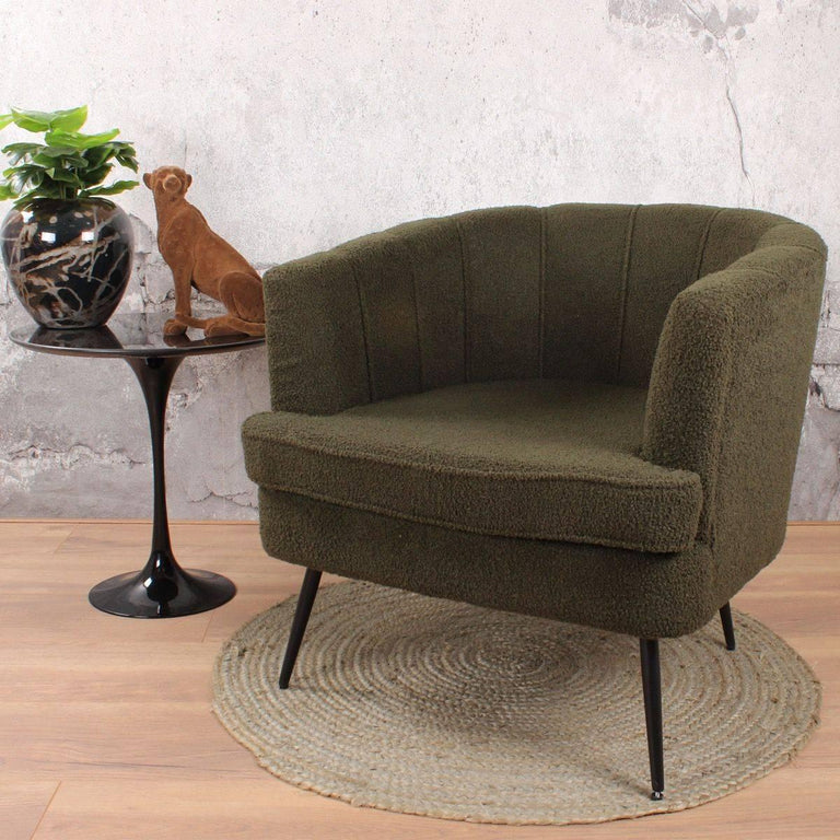 Fauteuil Norah teddy