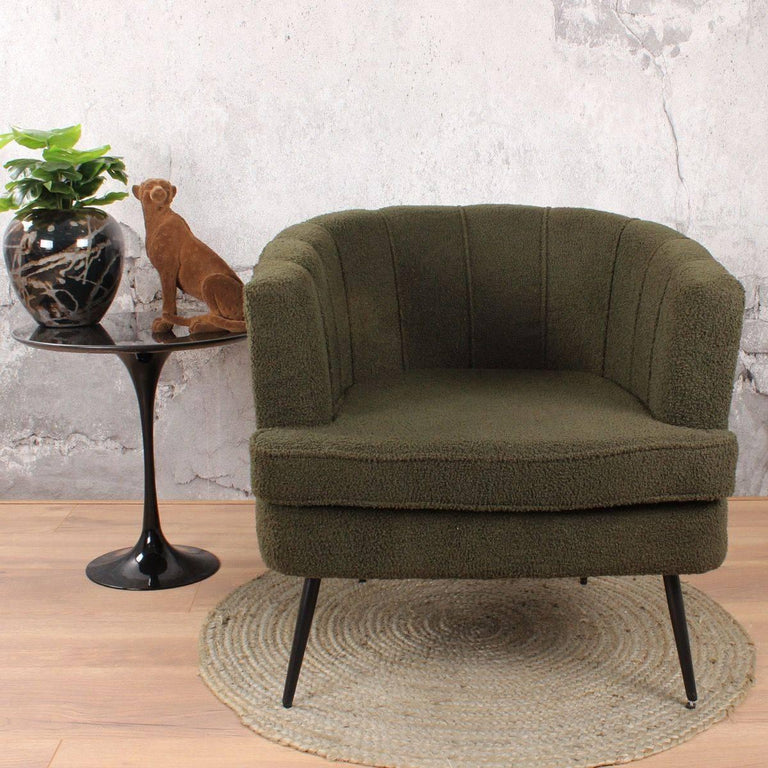 Fauteuil Norah teddy