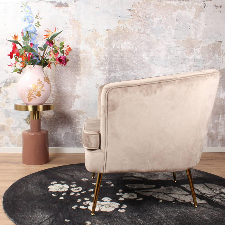 Fauteuil Norah velvet