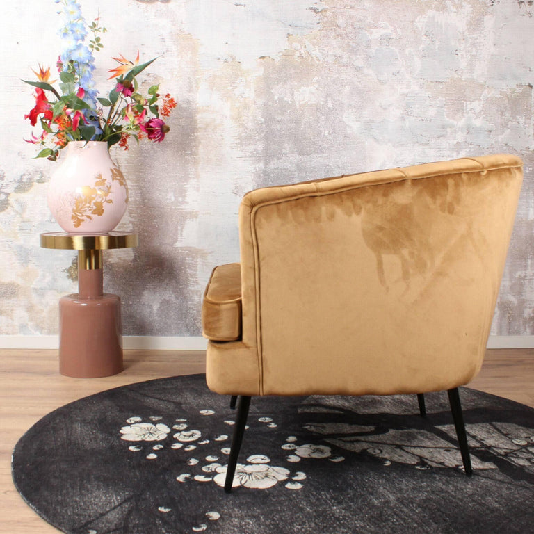 Fauteuil Norah velvet