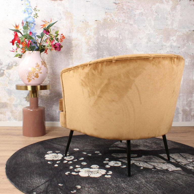 Fauteuil Norah velvet