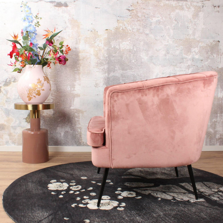 Fauteuil Norah velvet