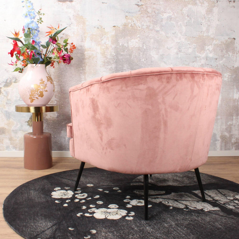 Fauteuil Norah velvet