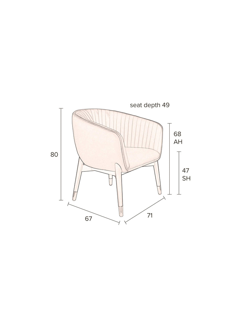 Fauteuil Dolly